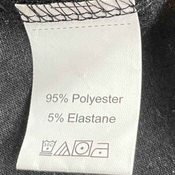 Black Tee with Flowy Sleeves - Picture 8 of 8